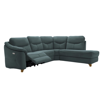 G Plan Jackson RHF Leather Corner Chaise Sofa