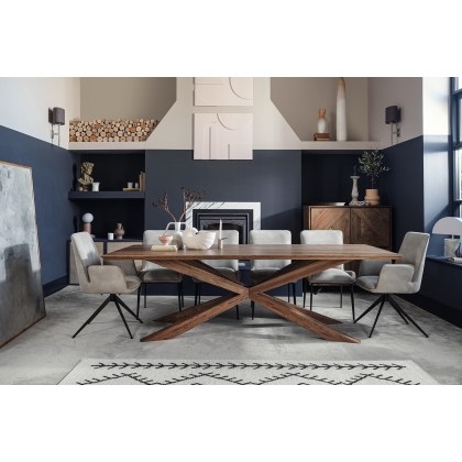 Hudson Solid Oak 200cm Dining Table Hudson Solid Oak 200cm Dining Table