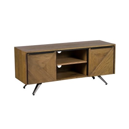 Hudson Solid Oak TV Unit Hudson Solid Oak TV Unit