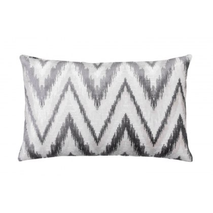 Scatter Cushion in Kilvington Chevron Charcoal Scatter Cushion in Kilvington Chevron Charcoal