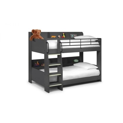 Domain Childrens Bunk Bed with Glow in Dark Ladder Domain Childrens Bunk Bed with Glow in Dark Ladder