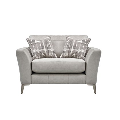 Falmouth Leather Hide Cuddler Sofa Falmouth Leather Hide Cuddler Sofa