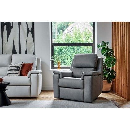 G Plan Harper Leather Lumbar Recliner Chair G Plan Harper Leather Lumbar Recliner Chair
