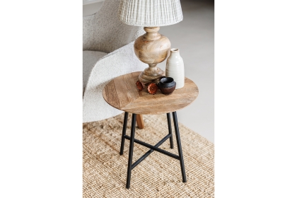 Camden Reclaimed Teak Wood Lamp Table Camden Reclaimed Teak Wood Lamp Table