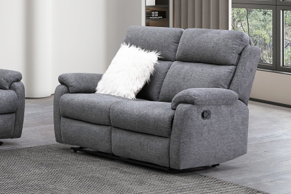 India Fabric 2 Seater Manual Recliner Sofa India Fabric 2 Seater Manual Recliner Sofa