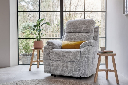 G Plan Kingsbury Fabric Elevate Standard Chair With Dual Motor G Plan Kingsbury Fabric Elevate Standard Chair With Dual Motor