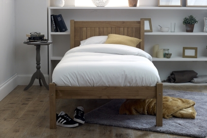 Capri Wooden Pine Slatted Bed Frame Capri Wooden Pine Slatted Bed Frame