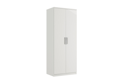 Milly High-Gloss Double Tall Wardrobe Milly High-Gloss Double Tall Wardrobe