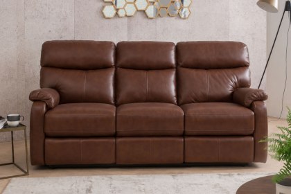 Monet Leather 3 Seater Sofa Monet Leather 3 Seater Sofa