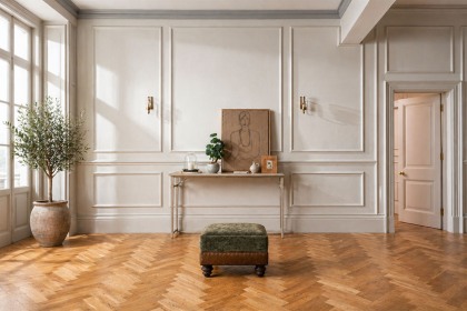 Tetrad Heritage Constable Small Square Stool Tetrad Heritage Constable Small Square Stool