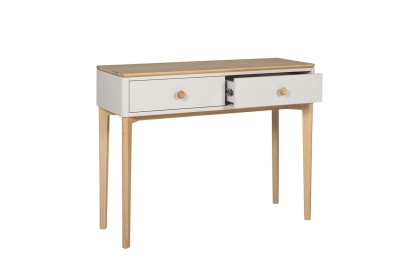 Vida Living Marlow Dressing Table in Cashmere Oak and Taupe Vida Living Marlow Dressing Table in Cashmere Oak and Taupe