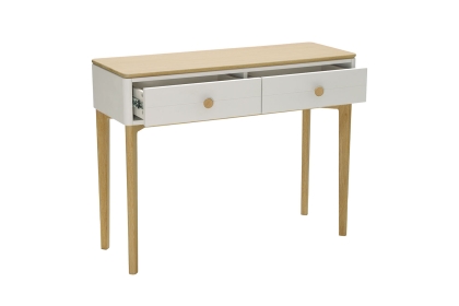 Vida Living Marlow Console Table in Cashmere Oak and Taupe Vida Living Marlow Console Table in Cashmere Oak and Taupe