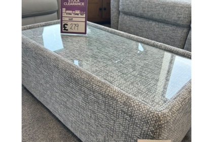 Ex-Display Redruth - G Plan Glass Coffee Table | Remco Light Grey Ex-Display Redruth - G Plan Glass Coffee Table | Remco Light Grey