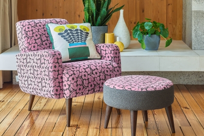 New Orla Kiely Pettigo Accent Chair New Orla Kiely Pettigo Accent Chair
