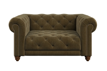 Alexander & James Stax Chesterfield Snuggler Chair Alexander & James Stax Chesterfield Snuggler Chair