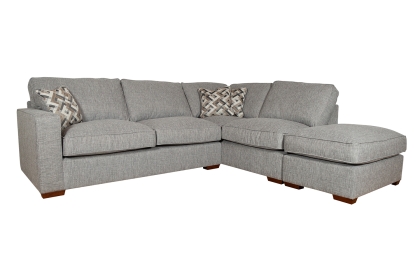 Cairo Fabric Standard Back Chaise Corner Sofa Cairo Fabric Standard Back Chaise Corner Sofa