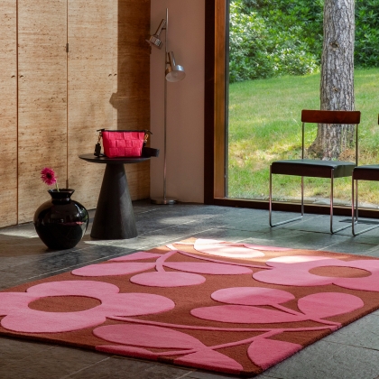 Orla Kiely Sprig Stem Paprika Rug Orla Kiely Sprig Stem Paprika Rug
