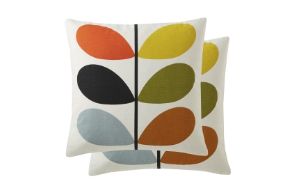 Orla Kiely Multi Stem Multi 45x45cm Feather Cushion Orla Kiely Multi Stem Multi 45x45cm Feather Cushion