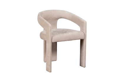 Georgia Light Beige Upholstered Dining Chair (Pair) Georgia Light Beige Upholstered Dining Chair (Pair)