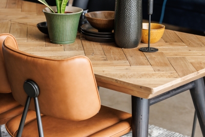 Franklin Reclaimed Wood 160-200cm Extending Dining Table Franklin Reclaimed Wood 160-200cm Extending Dining Table