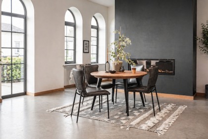 Franklin Reclaimed Wood 120cm Round Dining Table Franklin Reclaimed Wood 120cm Round Dining Table