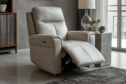 Ross Leather Electric Recliner Chair Ross Leather Electric Recliner Chair