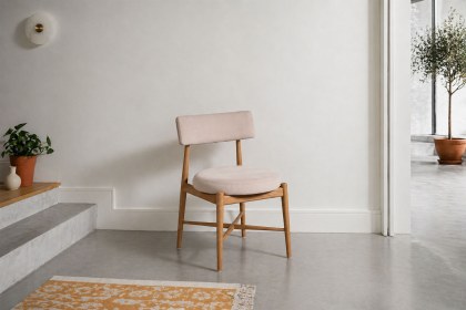 G Plan Flora Retro Pair Of Dining Arm Chairs in Taupe G Plan Flora Retro Pair Of Dining Arm Chairs in Taupe