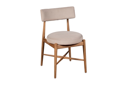 G Plan Flora Retro Pair Of Dining Arm Chairs in Taupe G Plan Flora Retro Pair Of Dining Arm Chairs in Taupe