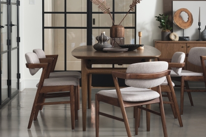 G Plan Marlow Retro Walnut 160cm-215cm Extending Dining Table G Plan Marlow Retro Walnut 160cm-215cm Extending Dining Table