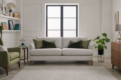 Hampton Boucle Upholstered 3 Seater Sofa Hampton Boucle Upholstered 3 Seater Sofa