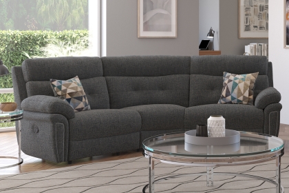 La-Z-Boy Baxter 3 Seater Curved Recliner Sofa La-Z-Boy Baxter 3 Seater Curved Recliner Sofa
