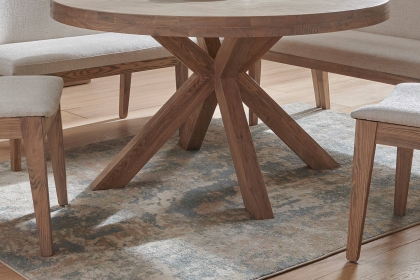 Feltz Smoked Oak 137cm Round Dining Table Feltz Smoked Oak 137cm Round Dining Table