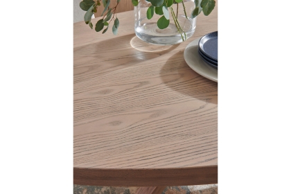 Feltz Smoked Oak 190cm Oval Dining Table Feltz Smoked Oak 190cm Oval Dining Table