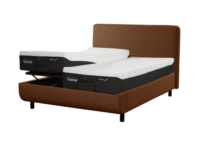 TEMPUR® Arc Ergo Smart Base Bed Frame with Form Headboard TEMPUR® Arc Ergo Smart Base Bed Frame with Form Headboard