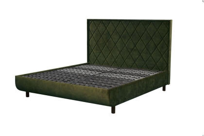 TEMPUR® Arc Disc Bed Frame with Quilted Headboard TEMPUR® Arc Disc Bed Frame with Quilted Headboard