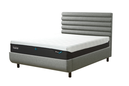 TEMPUR® Arc Slatted Ottoman Bed Frame with Vectra Headboard