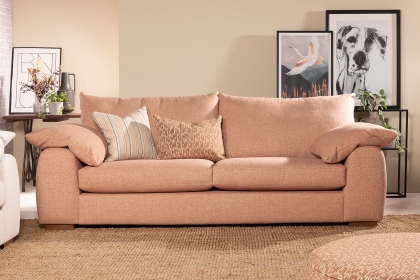 Billy Upholstered 4 Seater Grand Sofa