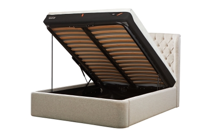 TEMPUR® Holcot Ottoman Bed Base in Shetland Pebble