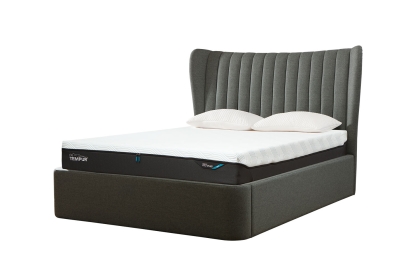 TEMPUR® Horton Ottoman Bed Base in Shetland Slate TEMPUR® Horton Ottoman Bed Base in Shetland Slate