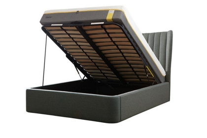 TEMPUR® Horton Ottoman Bed Base in Shetland Slate TEMPUR® Horton Ottoman Bed Base in Shetland Slate