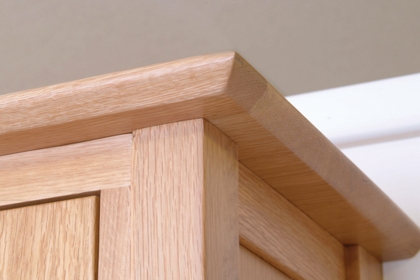 Moda Solid Oak 5 Drawer Wellington Chest of Drawers Moda Solid Oak 5 Drawer Wellington Chest of Drawers