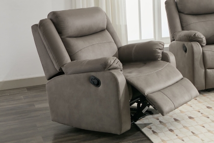 Ellena Soft Grey Recliner Chair