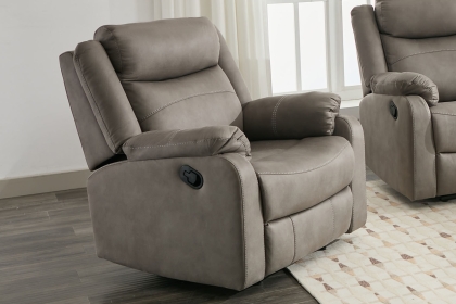 Ellena Soft Grey Recliner Chair