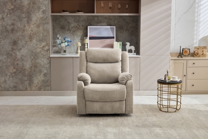 Ellena Oatmeal Recliner Chair