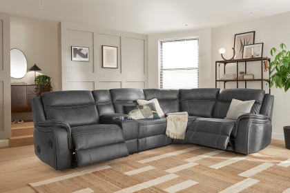 Series 4 - Ultimate Smart Tech 4 Seater L Shape Corner Sofa