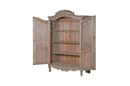 Colonial Reclaimed Pine Double Armoire