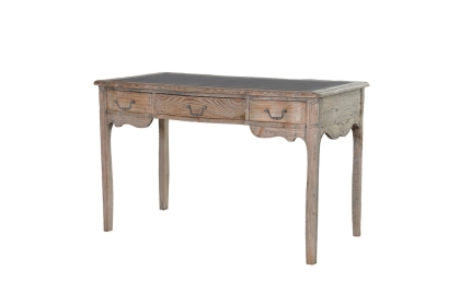 Colonial Reclaimed Pine 3 Drawer Wrinting Desk