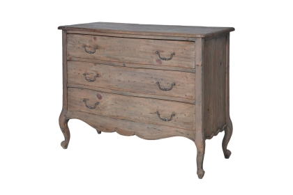 Colonial Reclaimed Pine 3 Drawer Chest