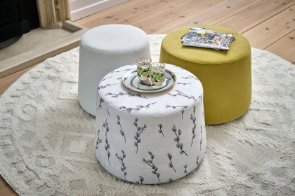 Collins & Hayes Small Round Footstool