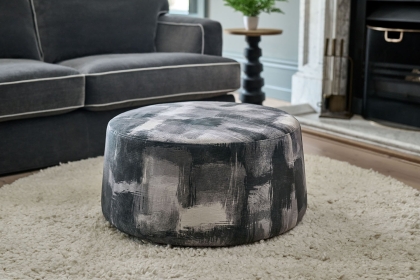 Collins & Hayes Large Round Footstool